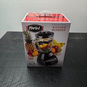 PARINI Cookware KITCHEN BLENDER 10 Speed ELECTRIC 6 Cup 48 oz.